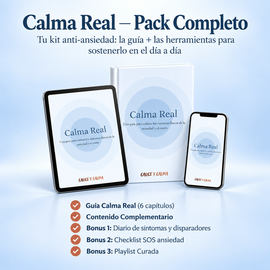 Calma Real — Pack Completo: Tu Kit Anti-Ansiedad Física